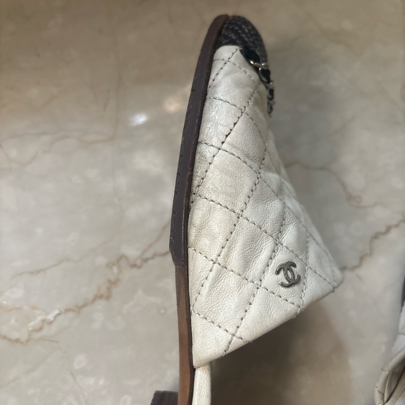 Chanel 38.5拖鞋-12