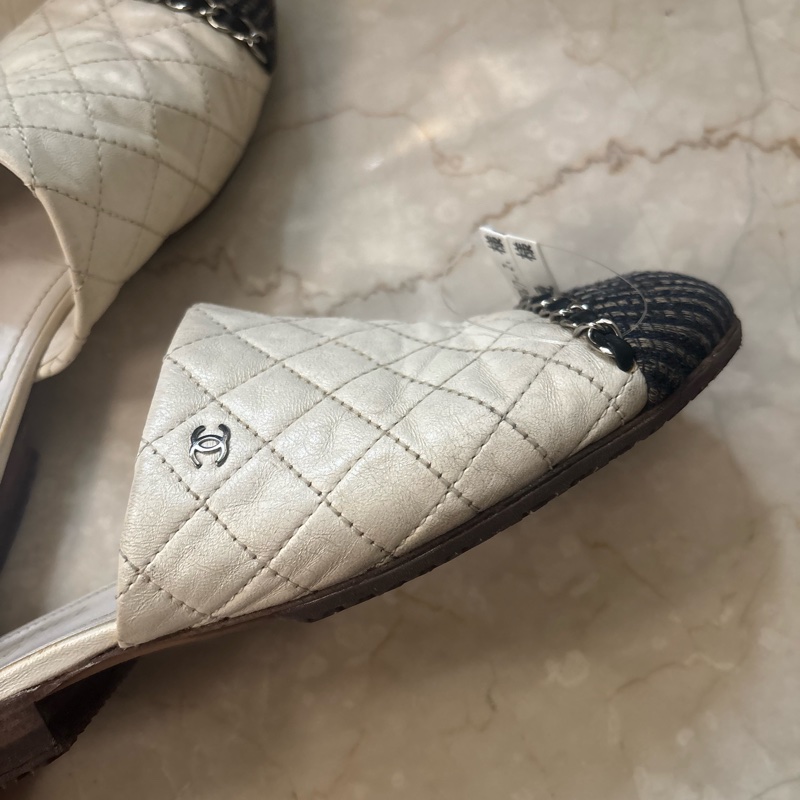 Chanel 38.5拖鞋-17