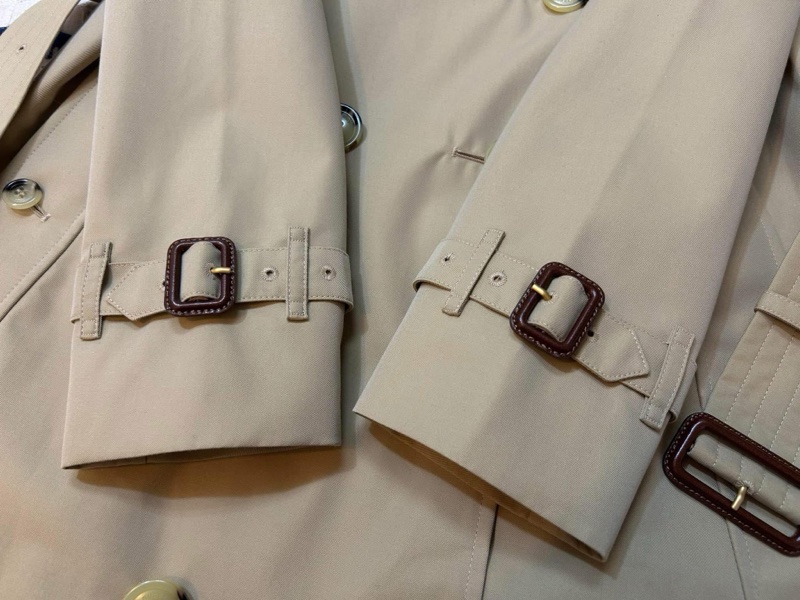 BURBERRY英國肯辛頓蜜色風衣UK2-4