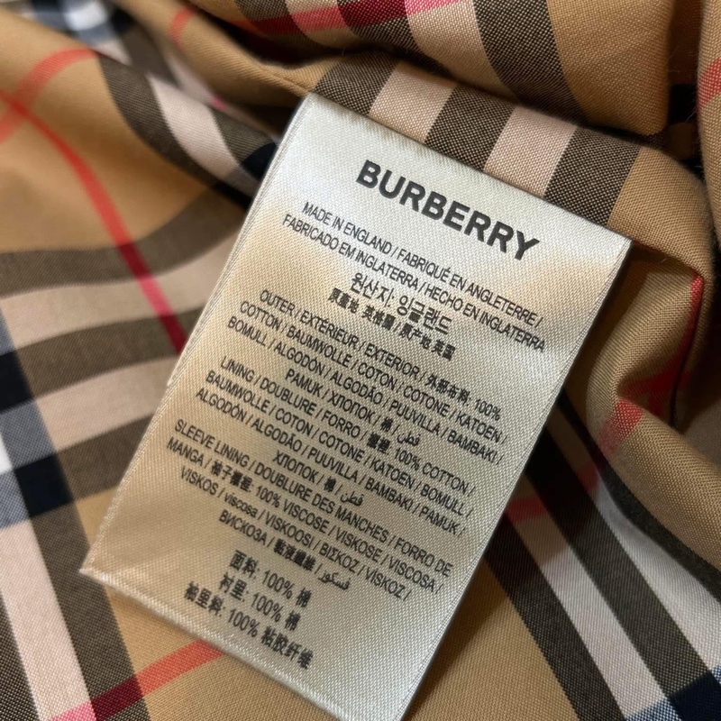 BURBERRY英國肯辛頓蜜色風衣UK2-13