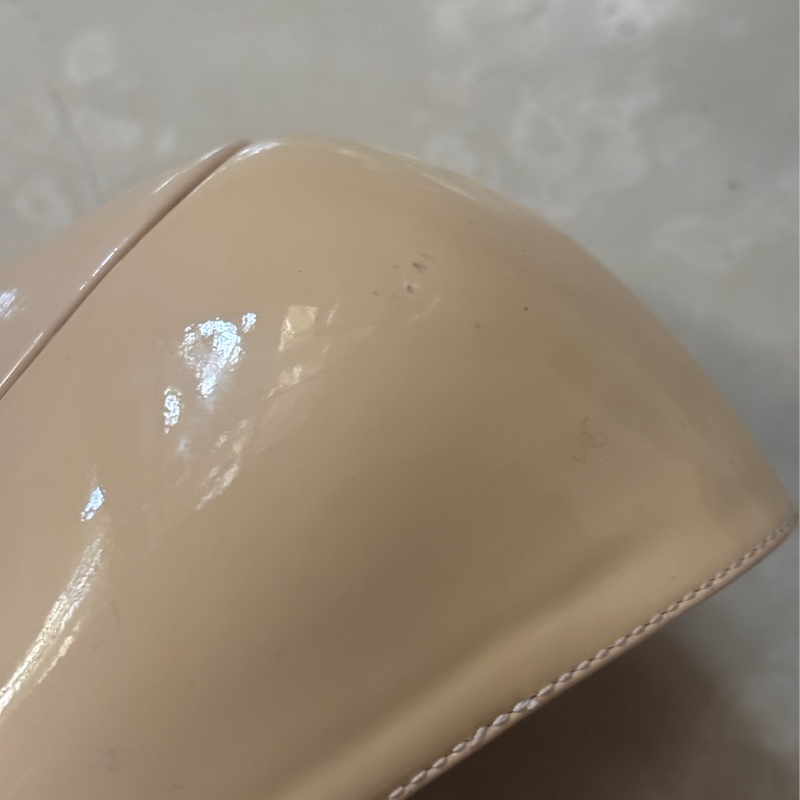 Dior 粉膚色37.5跟鞋-12