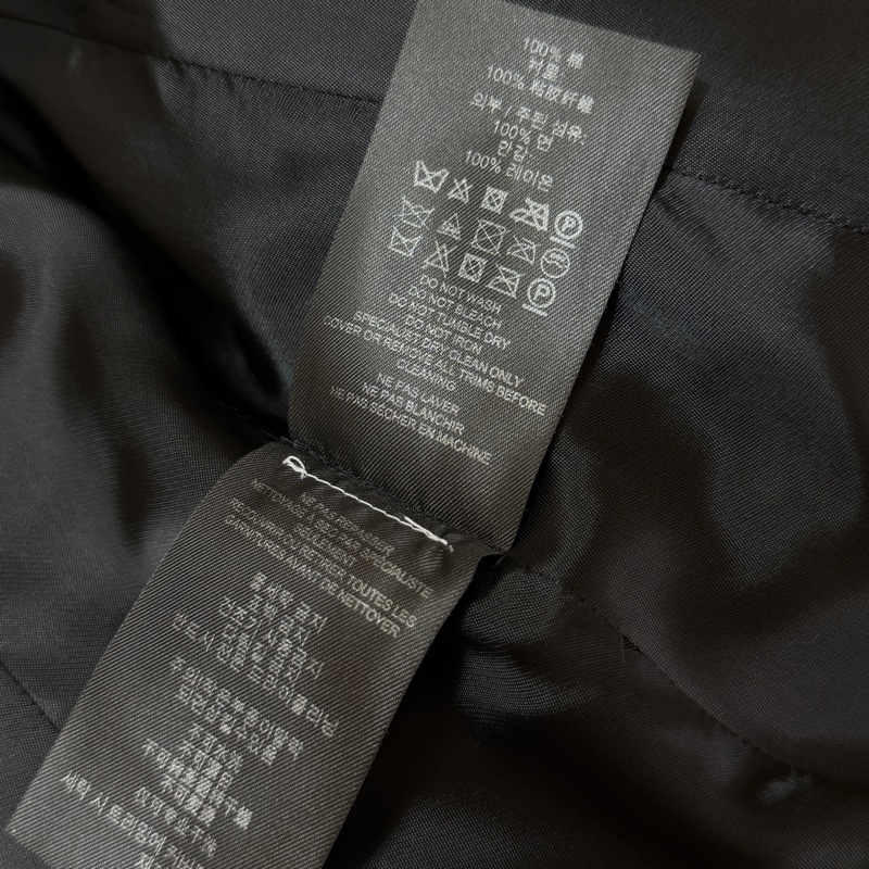 BURBERRY英國PRORSUM黑色風衣38-13