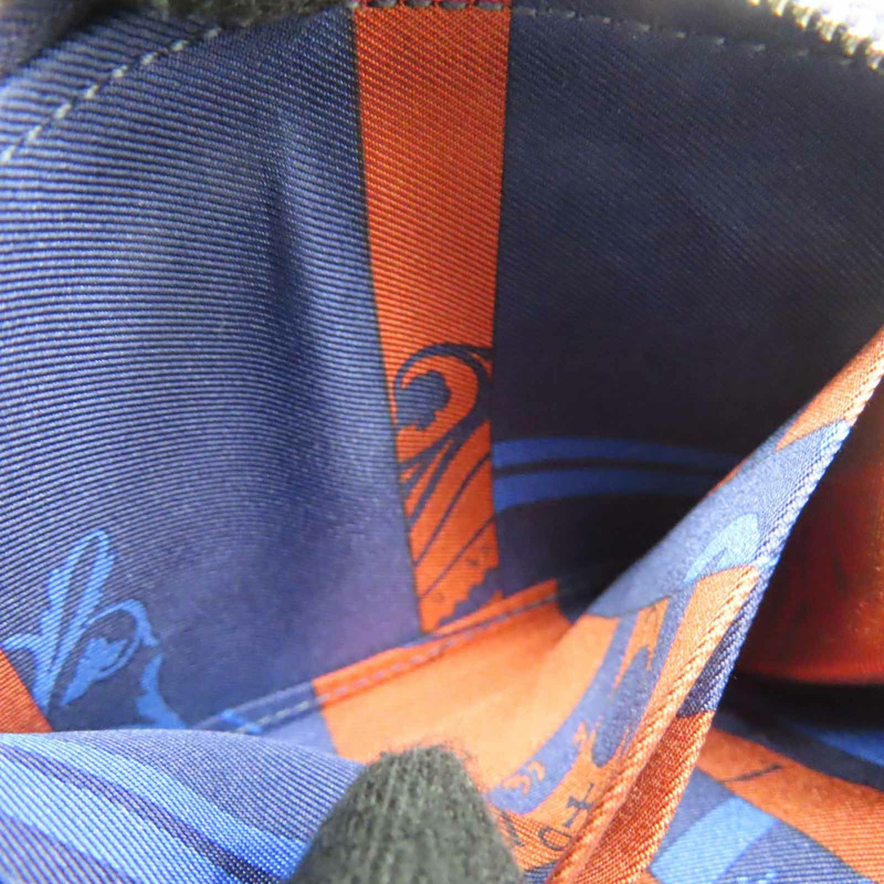 藍色 Epsom牛皮 Silk'in Compact 短夾 D刻【HERMES 愛馬仕】 D SI 003 DB-6