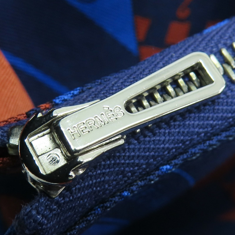 藍色 Epsom牛皮 Silk'in Compact 短夾 D刻【HERMES 愛馬仕】 D SI 003 DB-14