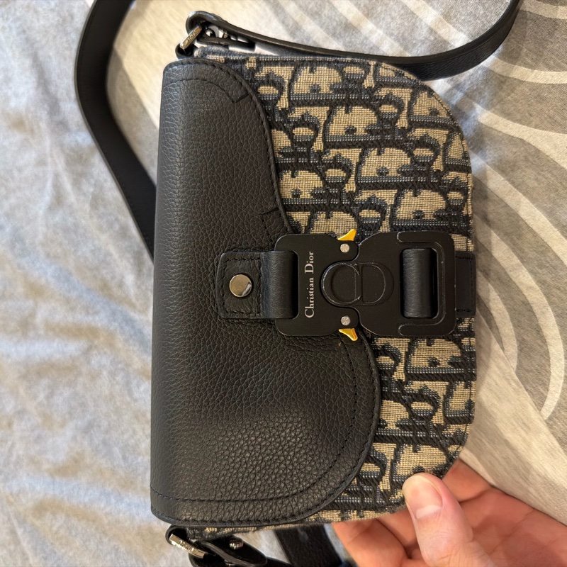 Dior Saddle 迷你翻蓋郵差包-5