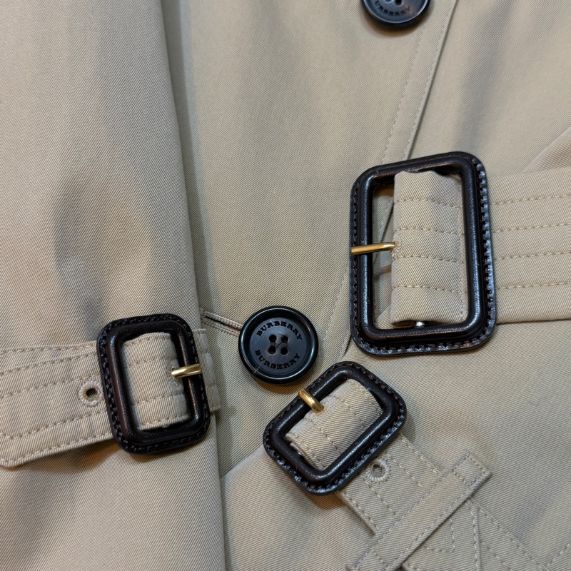 BURBERRY英國蜜色兩件式風衣UK6-5