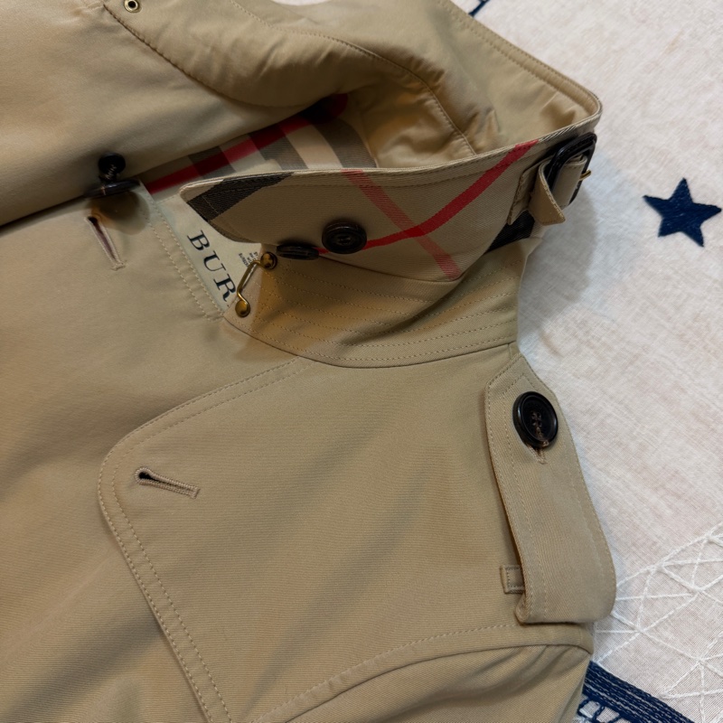 BURBERRY英國蜜色兩件式風衣UK6-8