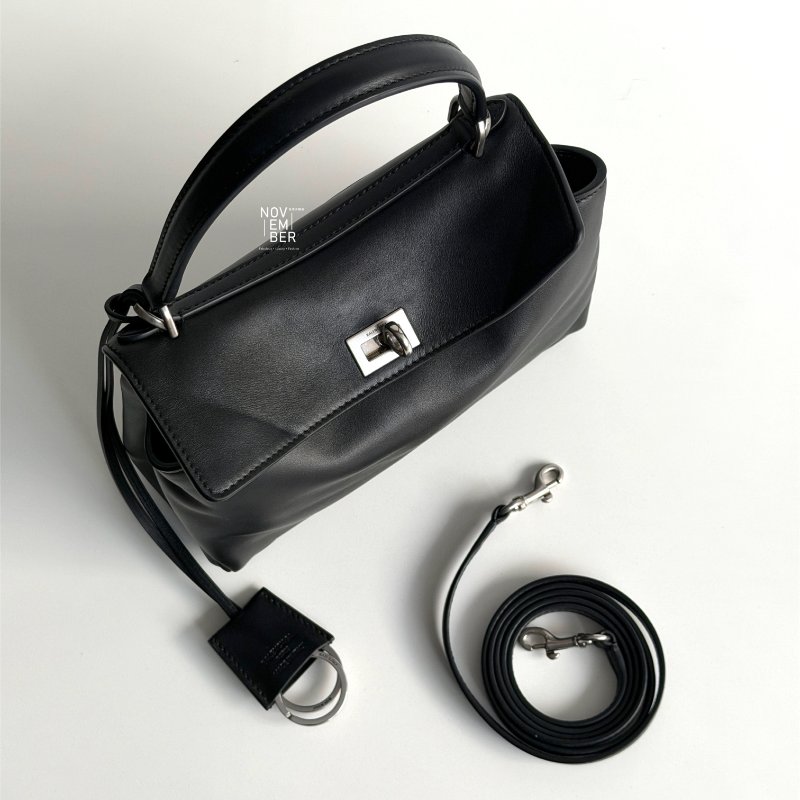 99新🆕 Balenciaga 巴黎世家 Rodeo 黑色銀釦 XS號-2