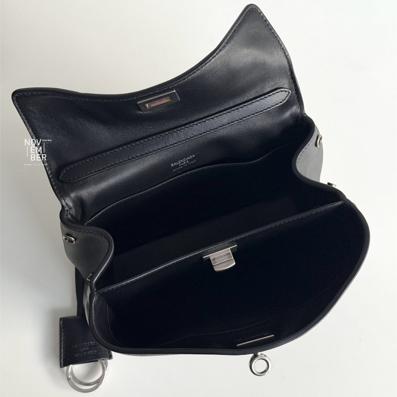 99新🆕 Balenciaga 巴黎世家 Rodeo 黑色銀釦 XS號-4