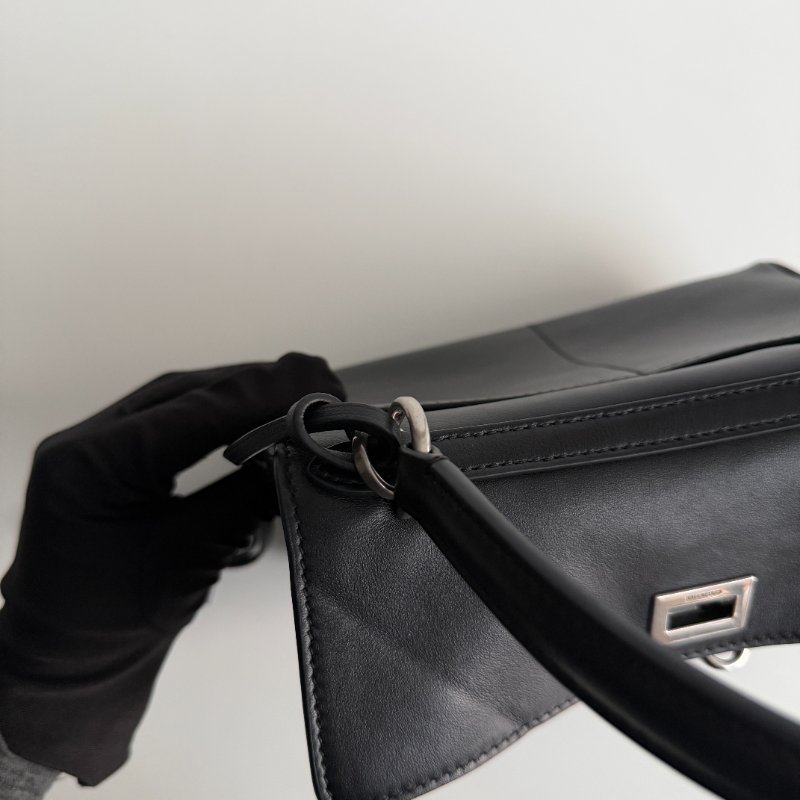 99新🆕 Balenciaga 巴黎世家 Rodeo 黑色銀釦 XS號-8