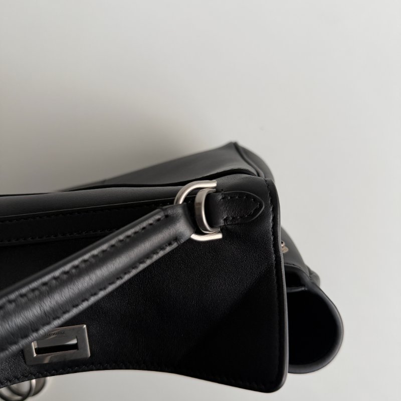 99新🆕 Balenciaga 巴黎世家 Rodeo 黑色銀釦 XS號-9