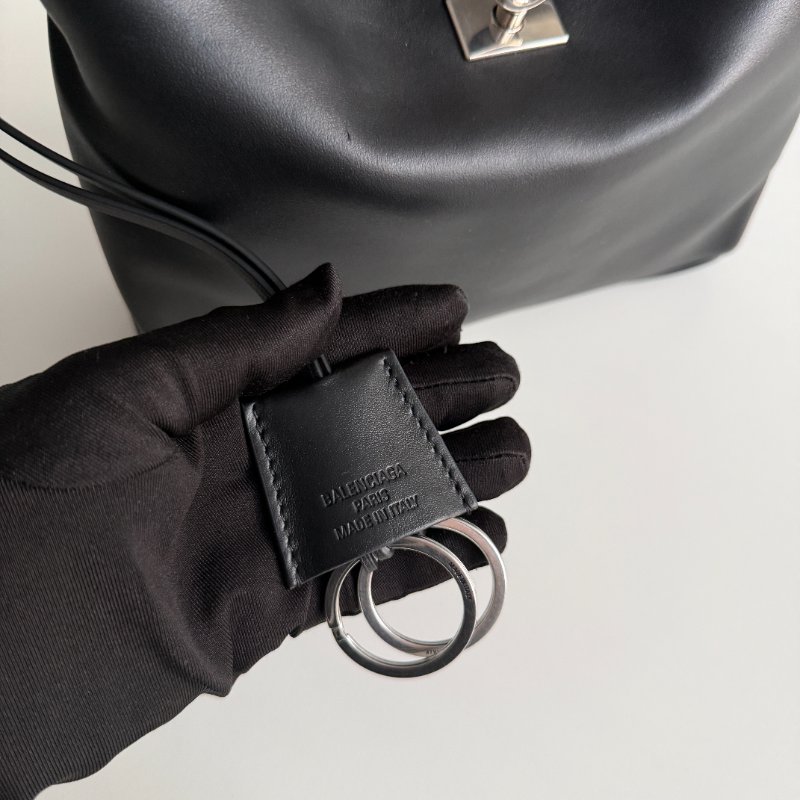 99新🆕 Balenciaga 巴黎世家 Rodeo 黑色銀釦 XS號-10