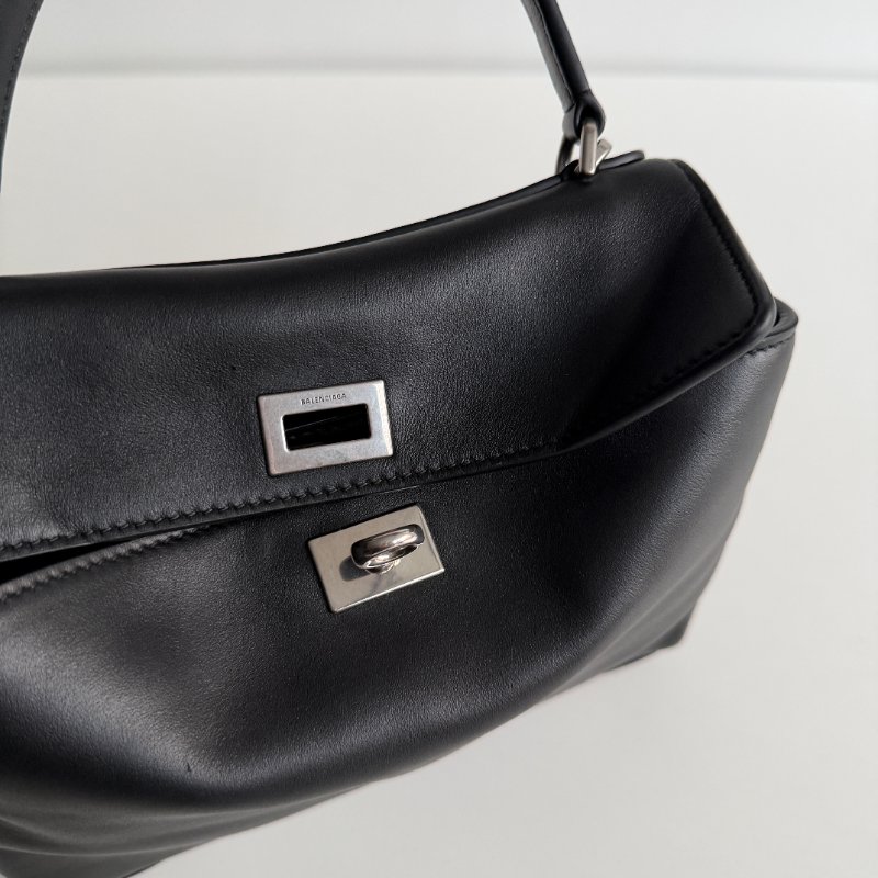 99新🆕 Balenciaga 巴黎世家 Rodeo 黑色銀釦 XS號-11