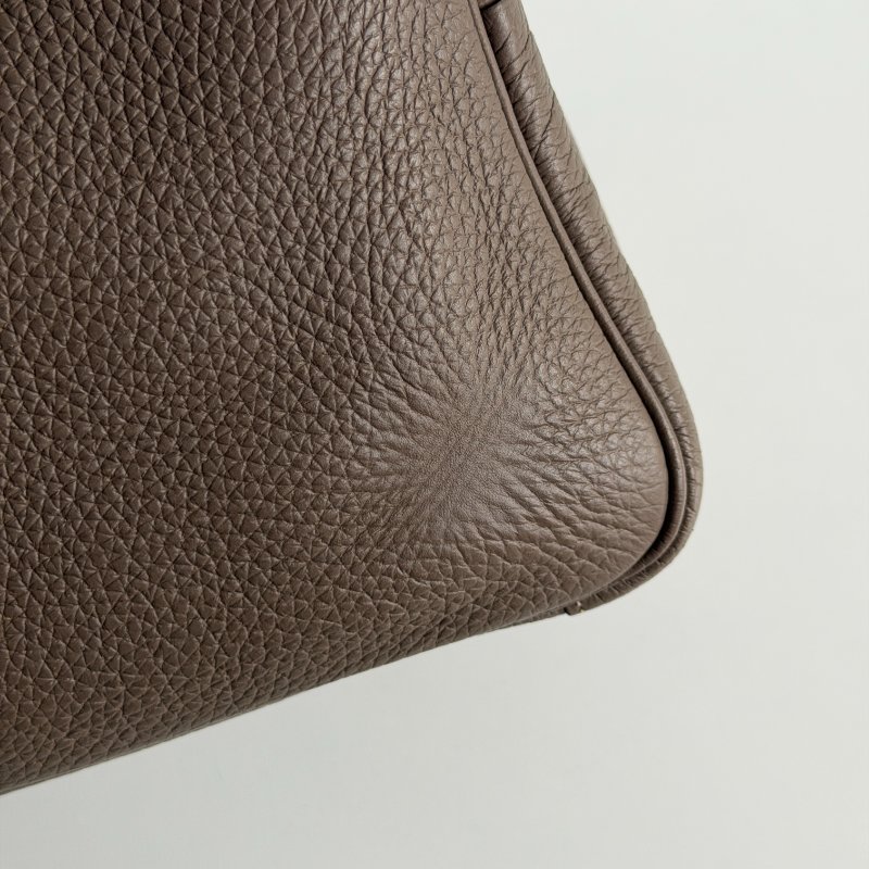 99新🆕 Hermès 愛馬仕 Lindy26大象灰銀釦-12