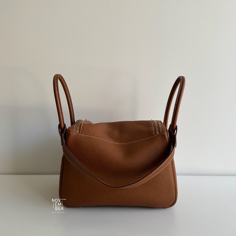 閒置新✨ 全配有購證🙌🏻 Hermès 愛馬仕 Lindy26金棕銀釦-4