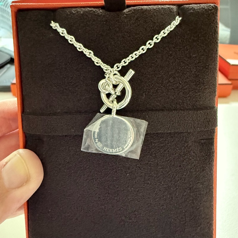 Hermes 925純銀項鍊-4