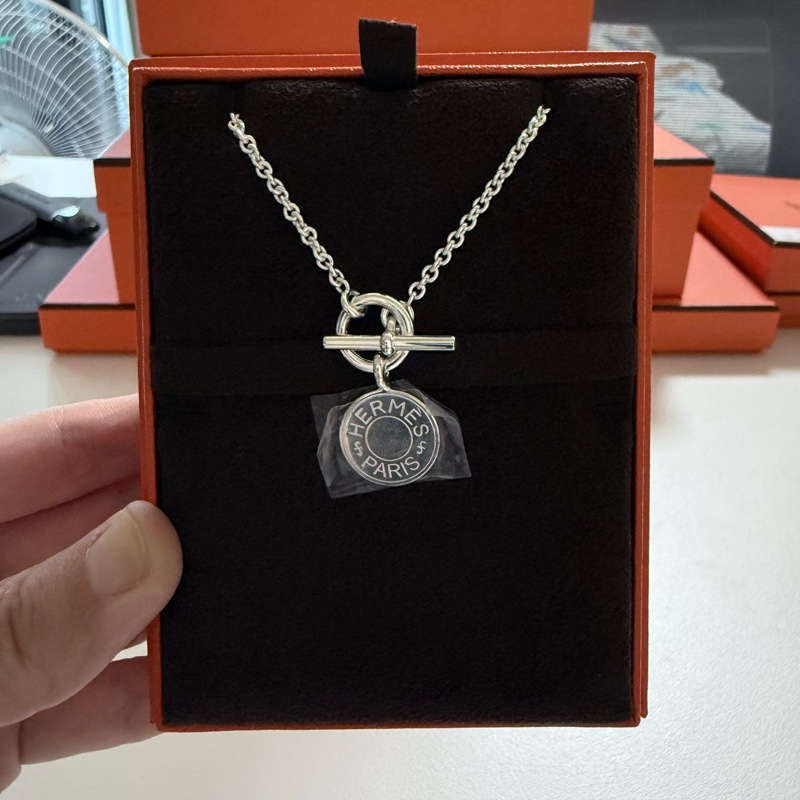 Hermes 925純銀項鍊-5