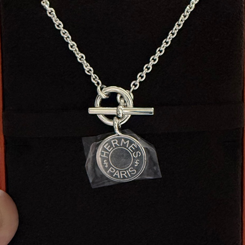 Hermes 925純銀項鍊-7