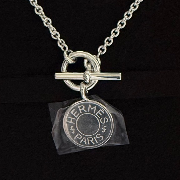 Hermes 925純銀項鍊-9