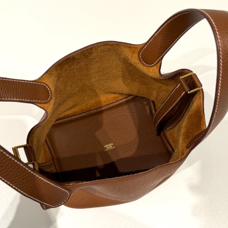 99新🆕 Hermès 愛馬仕 Picotin18 金棕金釦-7