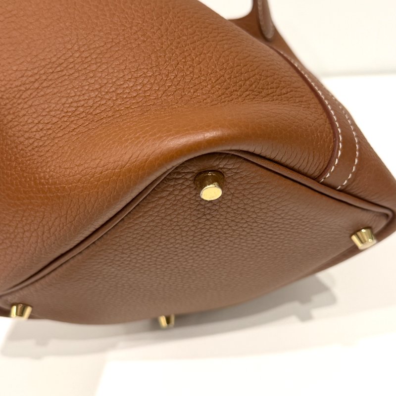 99新🆕 Hermès 愛馬仕 Picotin18 金棕金釦-9