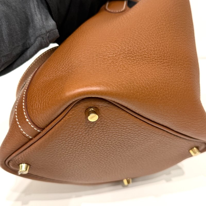 99新🆕 Hermès 愛馬仕 Picotin18 金棕金釦-10