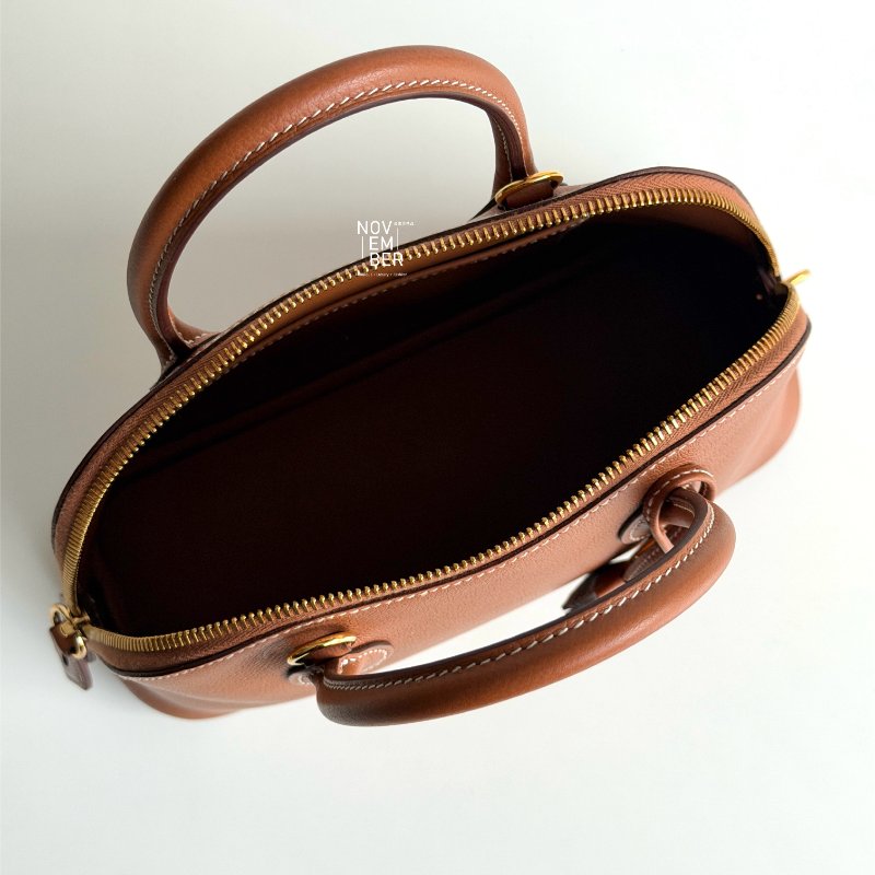 99新🆕 全配有購證🙌🏻 Hermès 愛馬仕 Bolide25 金棕金釦-4