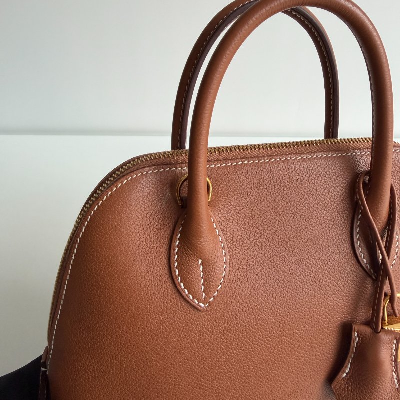 99新🆕 全配有購證🙌🏻 Hermès 愛馬仕 Bolide25 金棕金釦-11