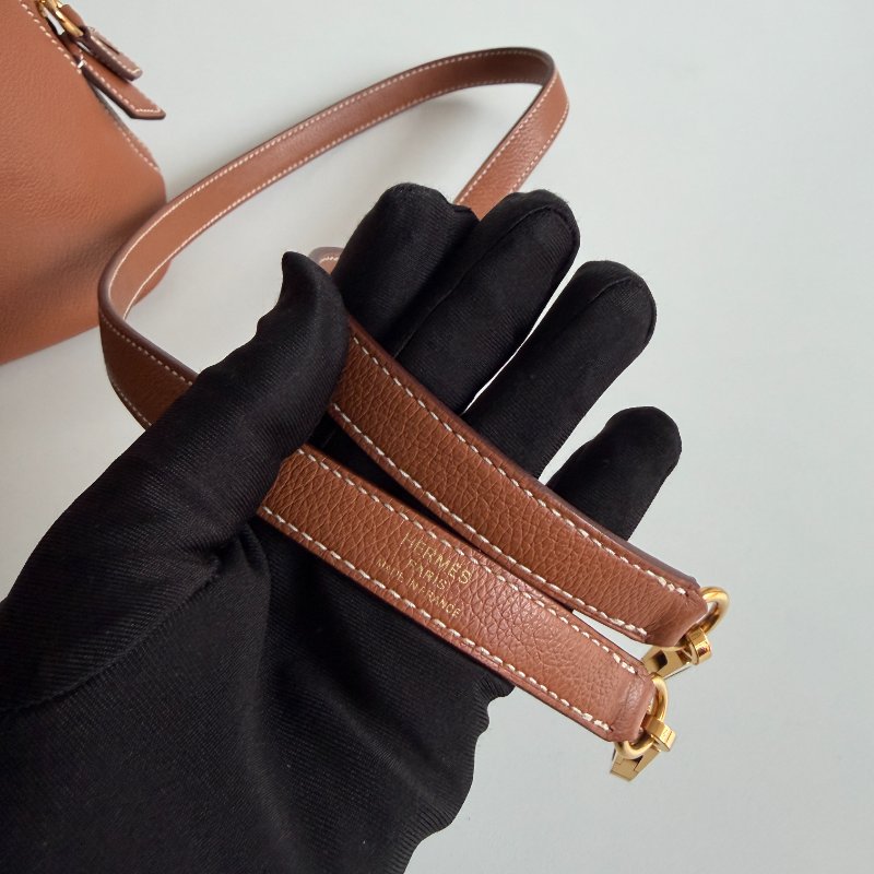 99新🆕 全配有購證🙌🏻 Hermès 愛馬仕 Bolide25 金棕金釦-14