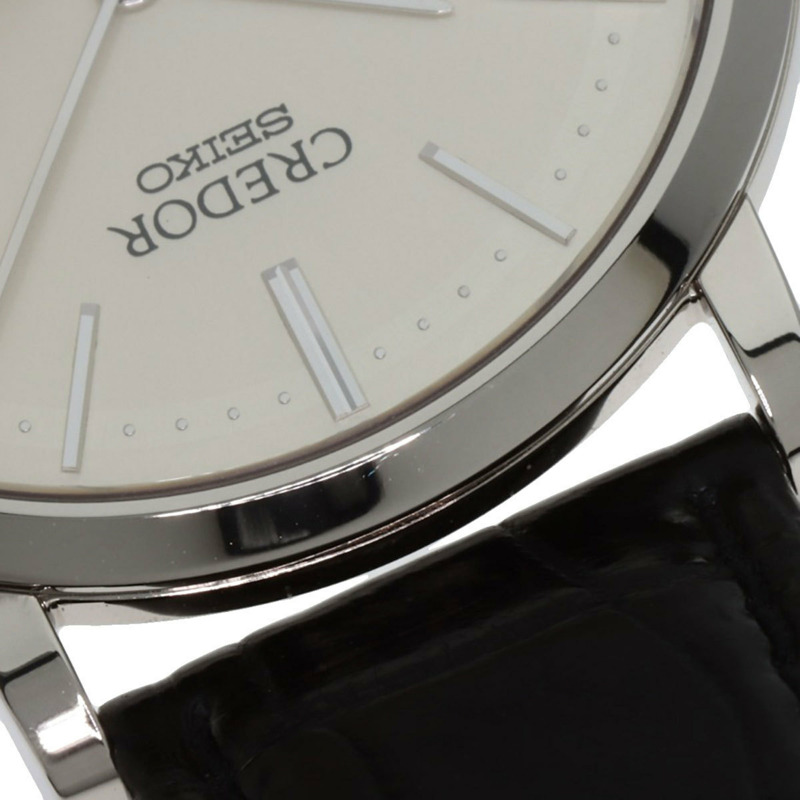 精工 GBAQ987 9870-0010 Credor UTD 120週年紀念款,限量100枚,18K白金皮錶帶,男士款-20