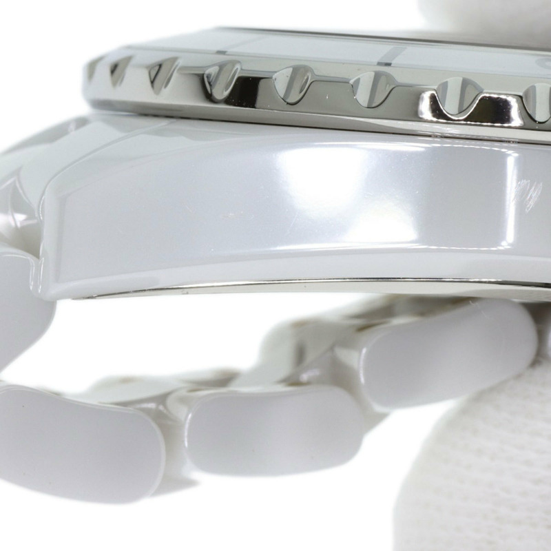 香奈兒 H0968 J12 33毫米白色陶瓷女錶-10