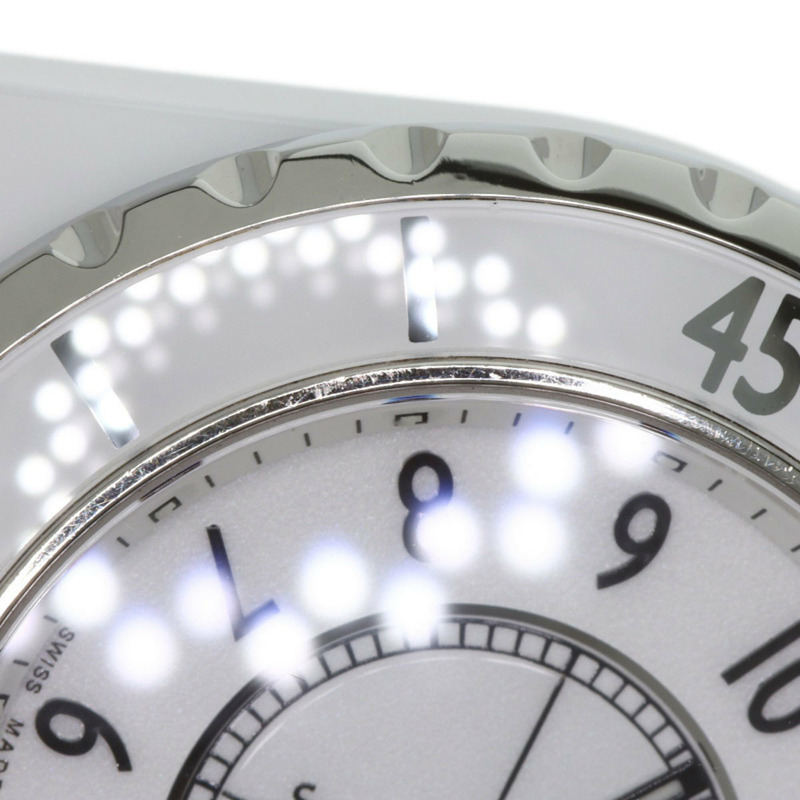 香奈兒 H0968 J12 33毫米白色陶瓷女錶-12