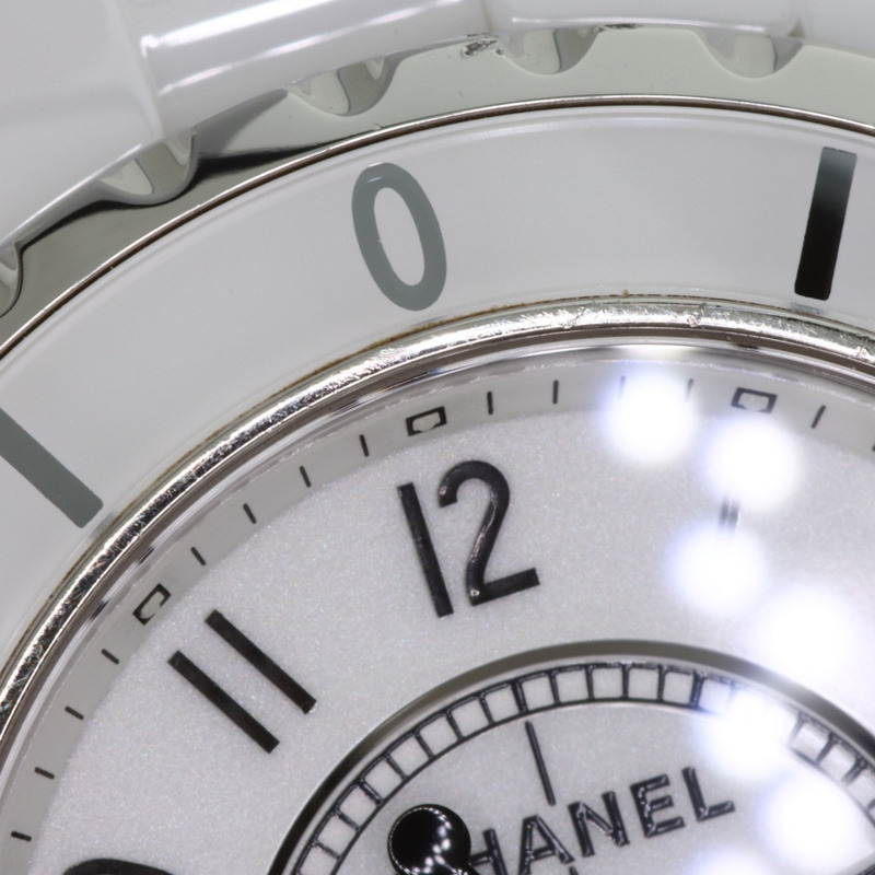 香奈兒 H0968 J12 33毫米白色陶瓷女錶-13