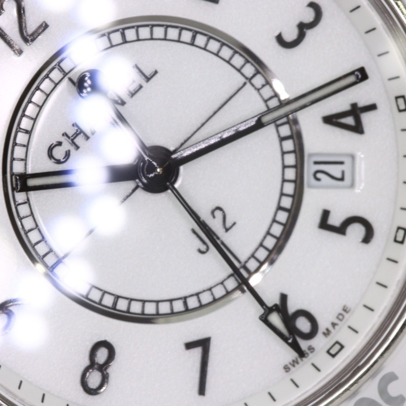 香奈兒 H0968 J12 33毫米白色陶瓷女錶-20