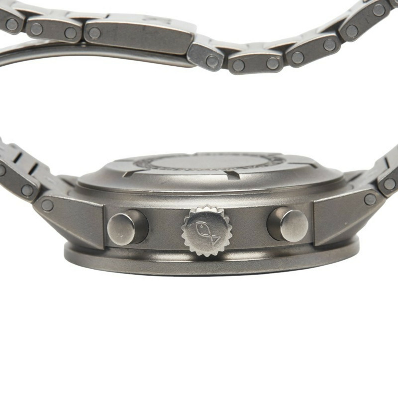 IWC 沙夫豪森 GST 計時腕錶 IW370703 自動黑色錶盤鈦金屬男士 SCHAFFHAUSEN-5