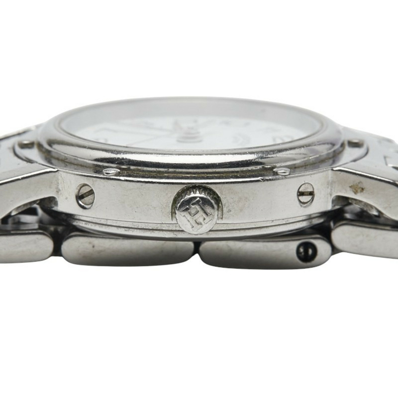 愛馬仕 Clipper CL4.210 石英腕錶 白色錶盤 不鏽鋼 女士腕錶-4