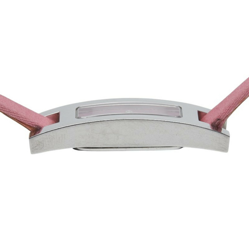 Gucci 3900L 石英錶,粉紅色錶盤,不鏽鋼、尼龍、皮革材質,女士款-5