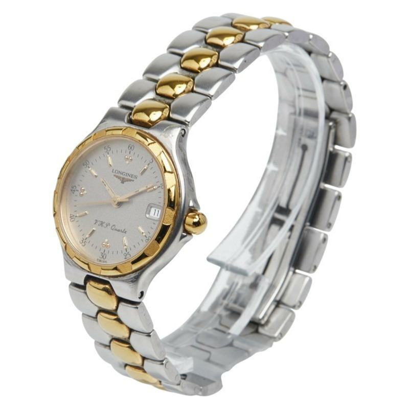 浪琴錶 Conquest 系列 L1 1133 腕錶，石英機芯，白色錶盤，不鏽鋼鍍層，女士款-1