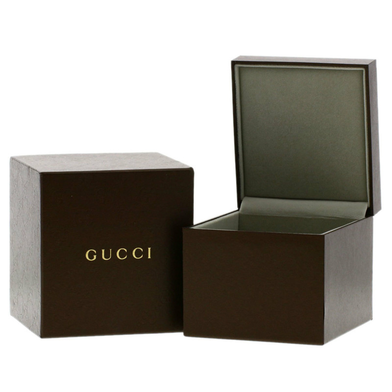 Gucci YA110 方形錶盤不鏽鋼女錶-22