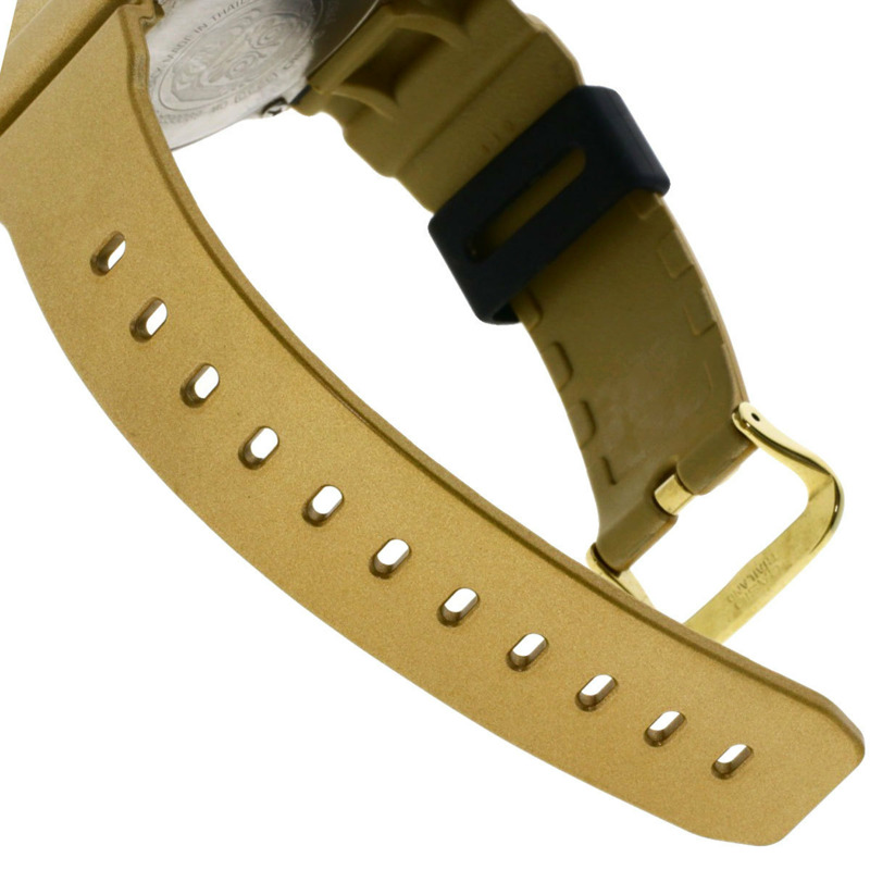 卡西歐 DW-6900GDA G-Shock 達摩圖案金色樹脂男士手錶-8