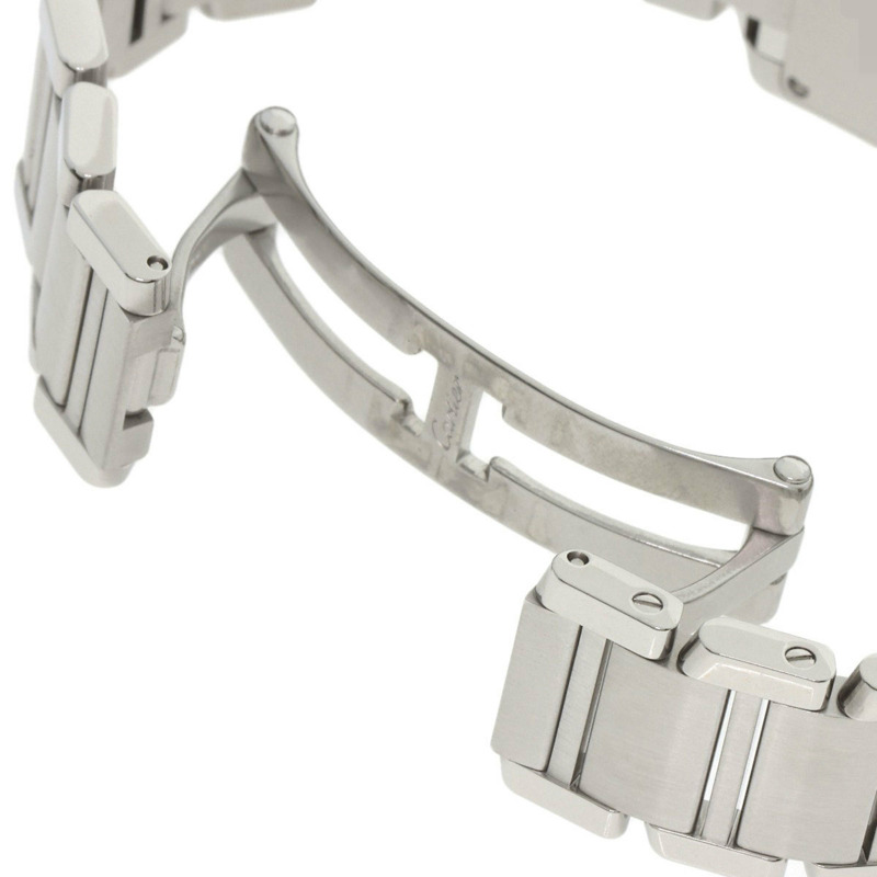 卡地亞 Tank Française W51008Q3 SM 女士精鋼腕錶-7