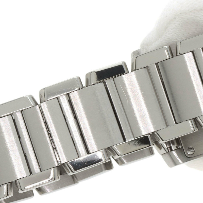 卡地亞 Tank Française W51008Q3 SM 女士精鋼腕錶-17