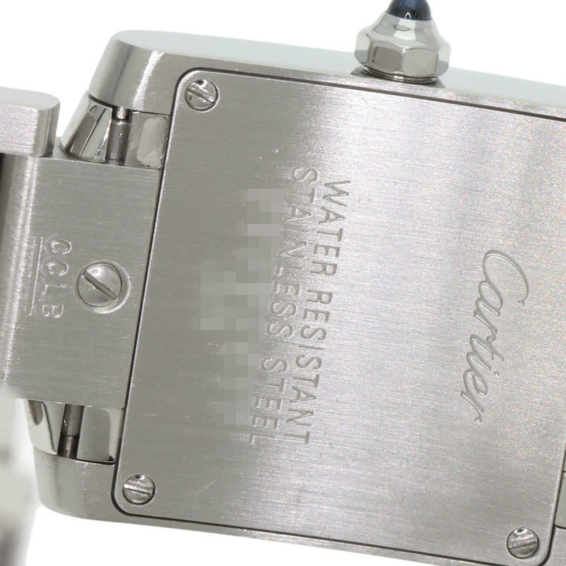 卡地亞 Tank Française W51008Q3 SM 女士精鋼腕錶-19