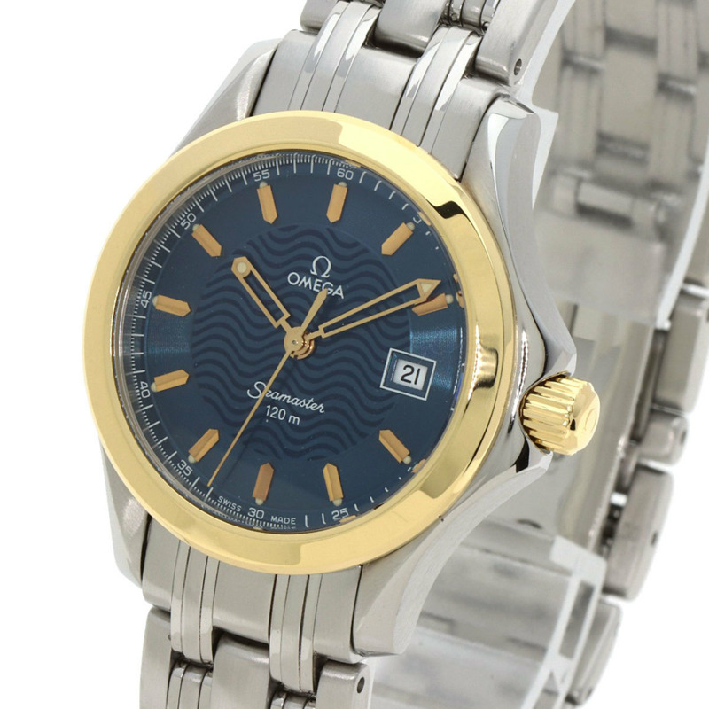 歐米茄 2371.81 海馬系列腕錶 不鏽鋼 18K黃金 女士款-2