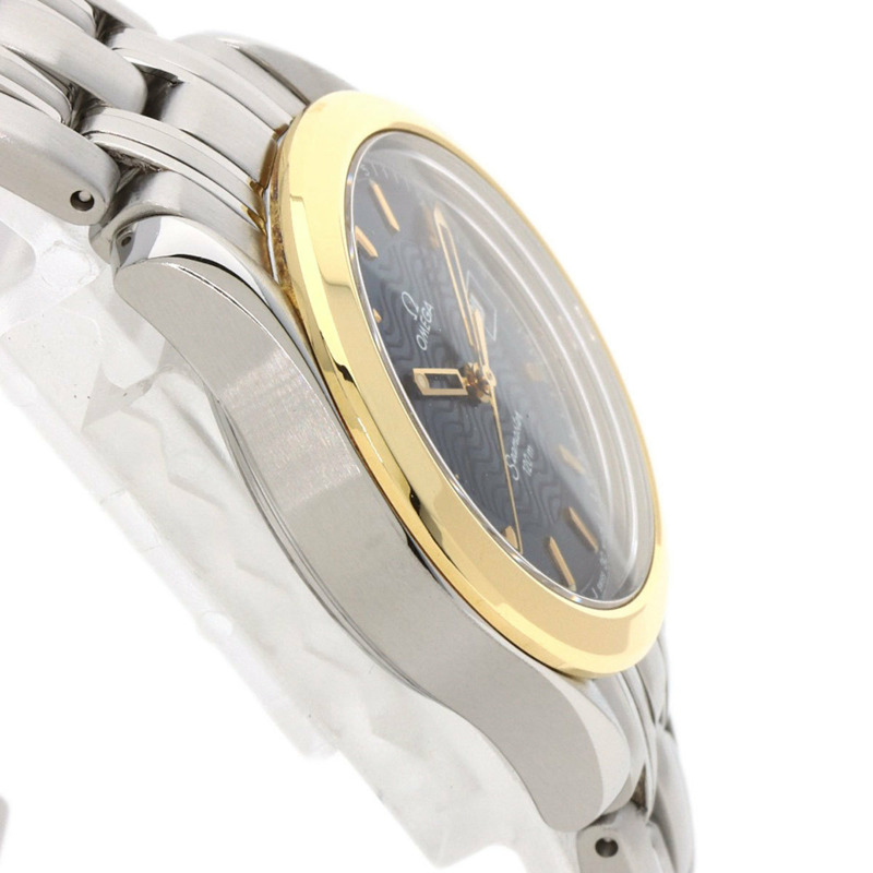 歐米茄 2371.81 海馬系列腕錶 不鏽鋼 18K黃金 女士款-5