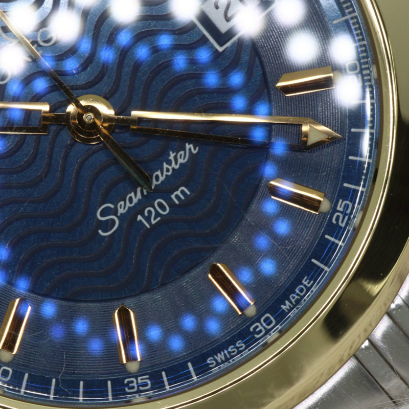 歐米茄 2371.81 海馬系列腕錶 不鏽鋼 18K黃金 女士款-24