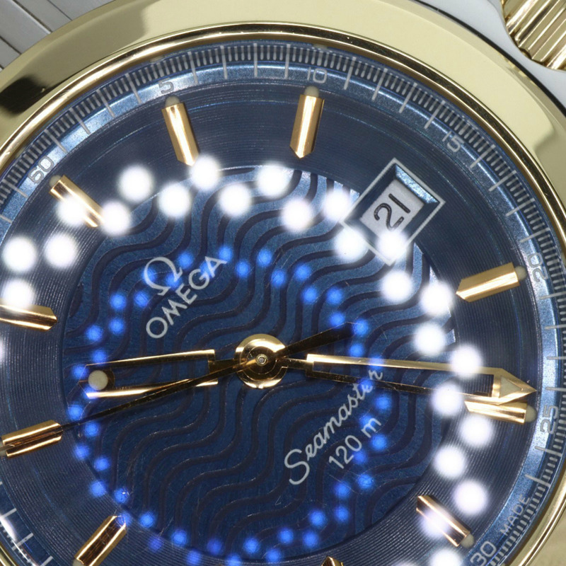 歐米茄 2371.81 海馬系列腕錶 不鏽鋼 18K黃金 女士款-26