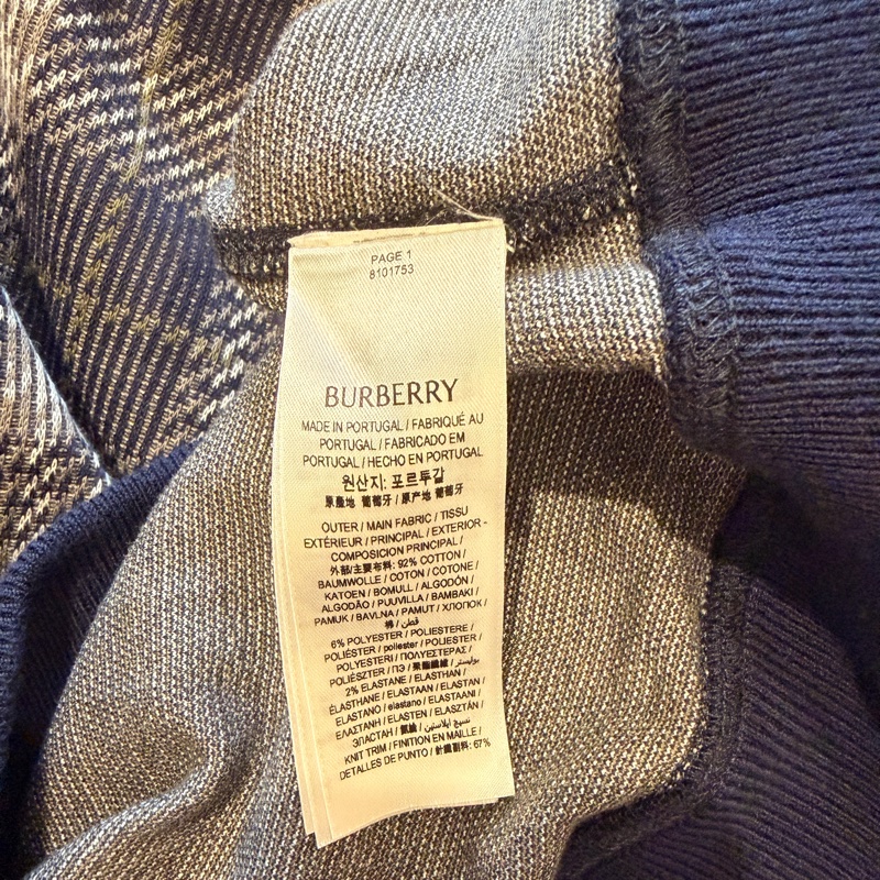 2025春夏季英迪格藍針織長袖大學T L號-8