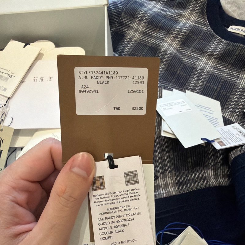 2025春夏季英迪格藍針織長袖大學T L號-4