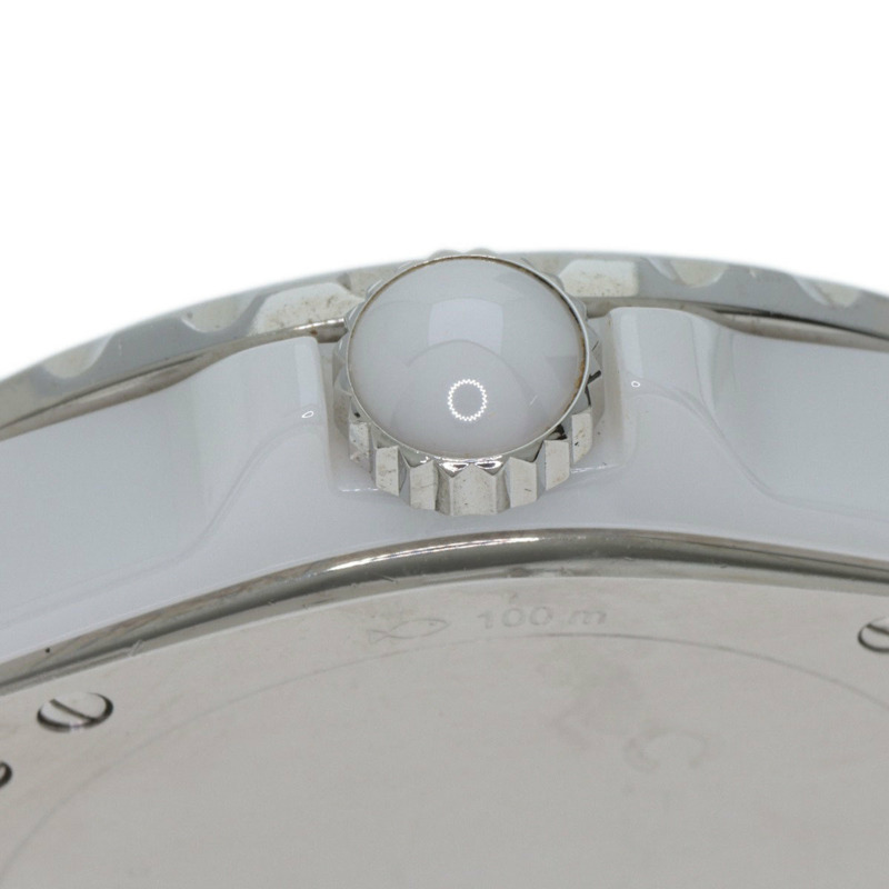 香奈兒 H3841 J12-365 男童鑽石白色陶瓷腕錶-8